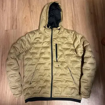 워크맨 FieldCore 후드 부착 다운 자켓 LL 베이지