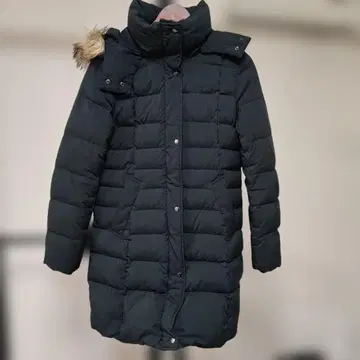 무인양품 다운 자켓 코트 퍼 탈부착 가능 다운 90% M