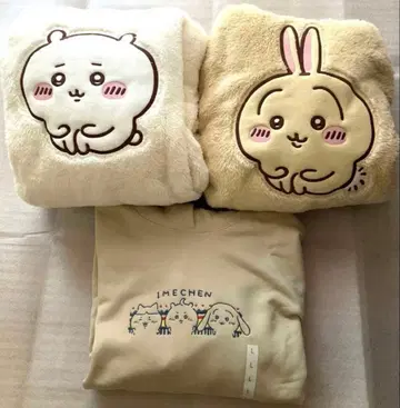 치이카와 (먼작귀) GU 마쉬멜로우 필 라운지 후드티 맨투맨 후드티