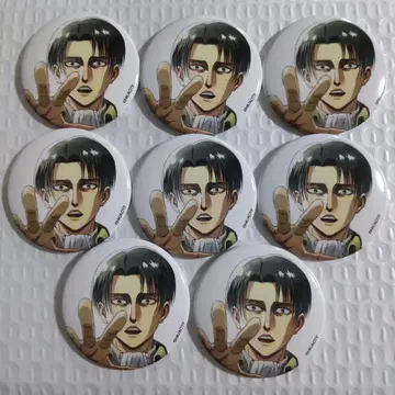 진격의 거인 위트 스튜디오 SUISAI 캔뱃지 리바이 8개