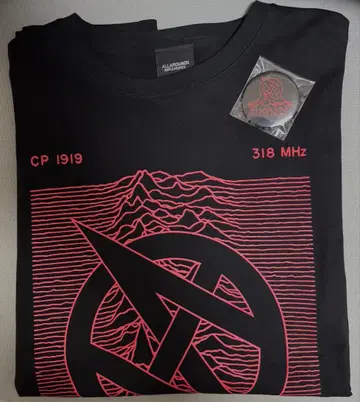 GLAY HISASHI 착용 ALLAROUND 콜라보 T셔츠