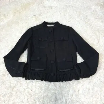 GRECE 그레이스 콘티넨탈 자켓 밀리터리 블랙