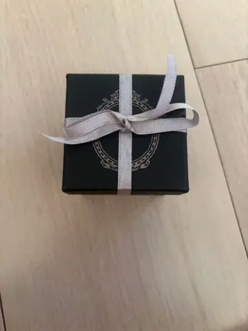 기프트 박스 리본 포함 액세서리 케이스 포함 귀걸이 퍼플 블루