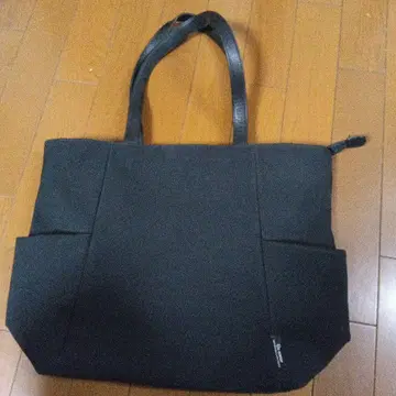 Un coeur 블랙 토트백