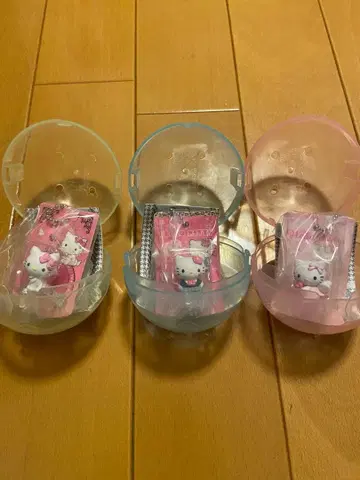 헬로키티 패키지 미니어처 컬렉션 3개 세트