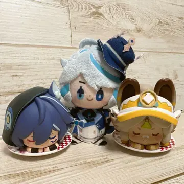 원신 스시로 콜라보 피규어 + 봉제 인형