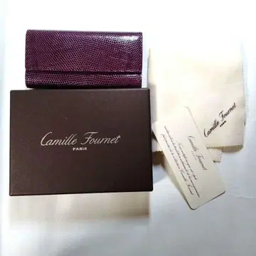 미사용품 카미유 포르네 최고급 리자드 6연 키케이스