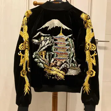 새상품급 WAREHOUSE 일본 한정판 용 스카잔 벨벳 36