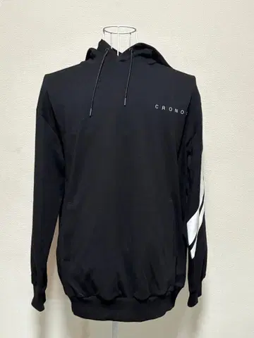 단 한 점 CRONO 블랙 후드티 후드 부착 M 사이즈