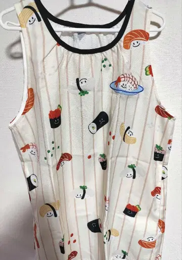 미사용 새상품 학연 에이프런 올 패턴 에이프런