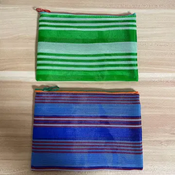 대만 기념품 어부 그물 가방 파우치 2개 세트