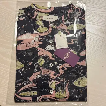 미개봉 새상품 sosotto 소소토 리버티 프린트 블라우스