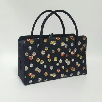 기모노 가방 리큐 백 금란 직물 입졸식 결혼식 상품번호:k-37