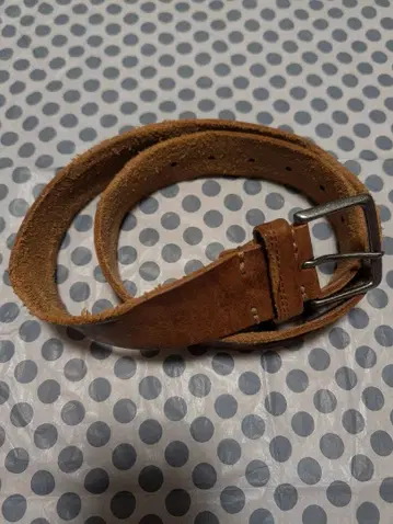 IENA 수입 브라운 가죽 벨트 M 사이즈
