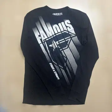 Famous Stars and Straps 긴팔 티셔츠 블랙