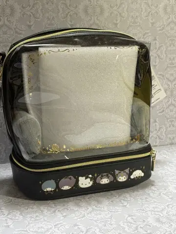 산리오 엔조이 아이돌 시리즈 봉제 인형 숄더백 블랙