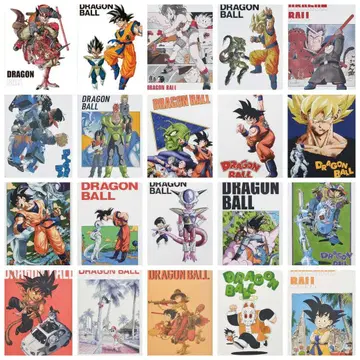 드래곤볼 EX 비주얼 시트 비주얼 보드 32장 세트