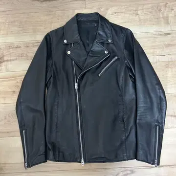 y2k 00s archive 푸가 램 가죽 더블 라이더 시크 스타일