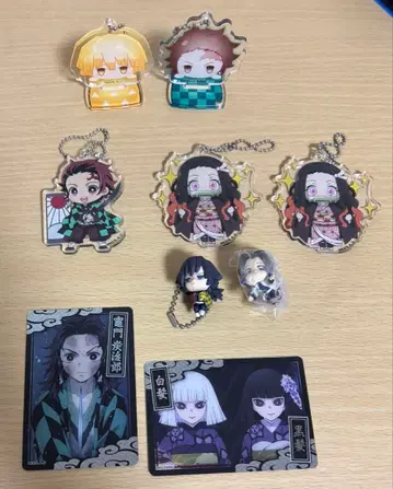 귀멸의 칼날 키링 카드 묶음 판매