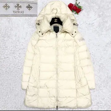 레어색 TATRAS 타트라스 다운 코트 폴리테아 아이보리 화이트