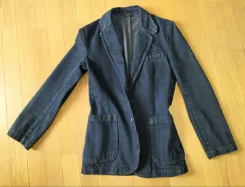 APC 테일러드 자켓 블랙 네이비 XS