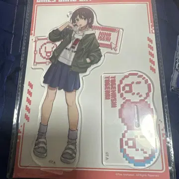 걸즈 밴드 크라이 중국 한정 상하이 아크릴 스탠드 이세리 니나