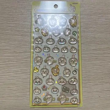 모자 꽁지 드롭 씰 토끼 치이카와 (먼작귀)