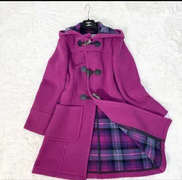LONDON Tradition 더플 코트 퍼플 36