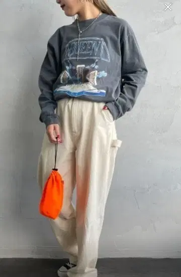 GOOD ROCK SPEED x QUEEN 콜라보 롱 T 흑먹색 FREE