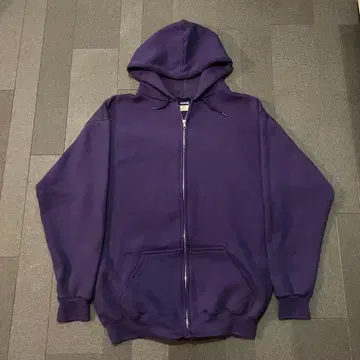 80s 90s HONORS USA제 집업 후드티 퍼플 L
