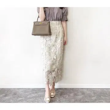 frayi.d. 레이스 타이트 스커트 M 사이즈