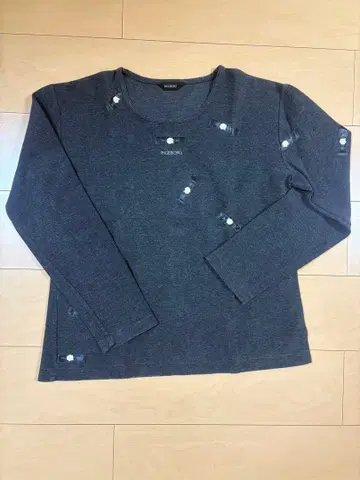 잉게보그 다크 그레이 긴팔 T셔츠