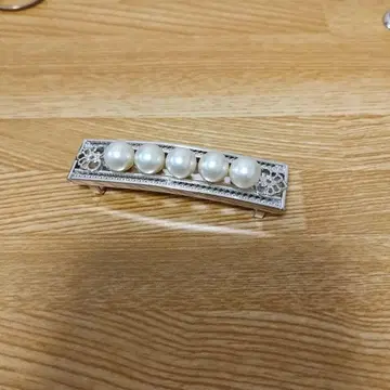 실버 펄 헤어 액세서리