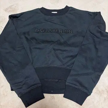 DRESSTERIOR 맨투맨 블랙