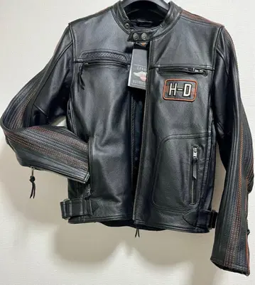Harley-Davidson 블랙 가죽 자켓 M 사이즈