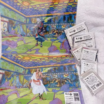 극장판 모노노괴 클리어 파일 세트 피타츠토 카드 컬렉션 브로마이드