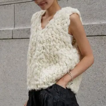 ELLIE 엘리 슬라브 니트 베스트