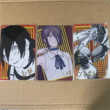 체인소 맨 금박 클리어 카드 컬렉션 레제