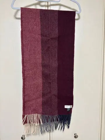 MA.AL.BI 울 머플러 버건디