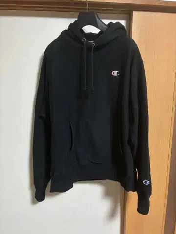 champion 파랑 택 헤비 웨이트 리버스 위브 후드 맨투맨