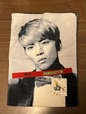SHINee JONGHYUN 타월, 키링, 네임택