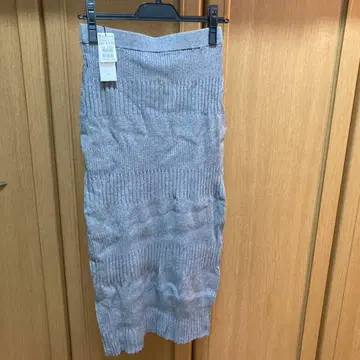 야마다야 계열 그레이 니트 타이트 스커트 사이즈 38