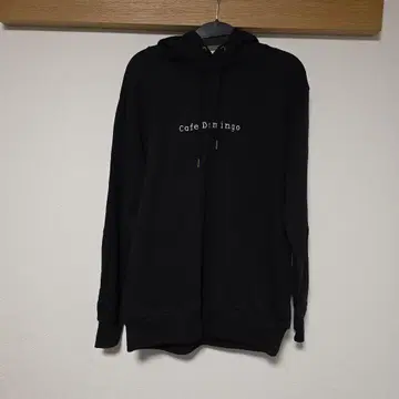 루스이슨 브라 Domingo 후드 부착 후드티 블랙