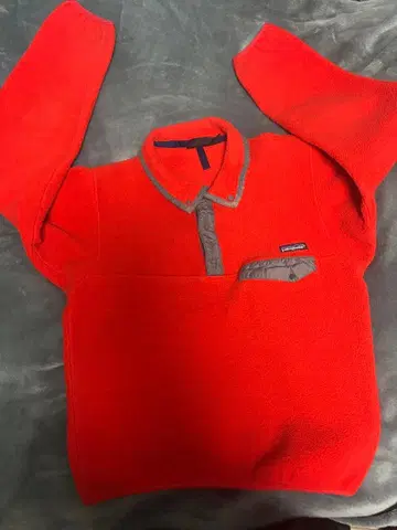 파타고니아 신틸라 스냅T 레드 USA제