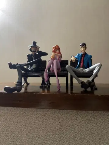 루팡 3세 CREATOR x CREATOR 3체 세트