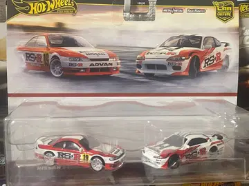 Hot Wheels 닛산 실비아 S15 S14 2대 세트