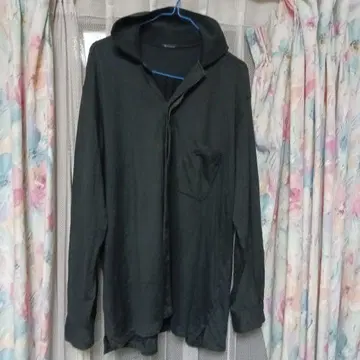 y.s 포맨 긴 옷깃 블랙 피케 셔츠