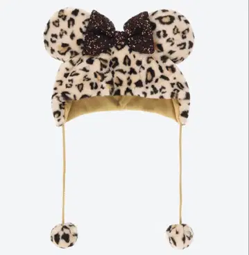 미니 마우스 레오파드 무늬 모자