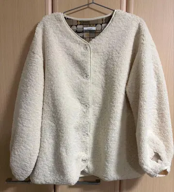 그라니프 아우터 고양이 화이트 여성용 프리 사이즈