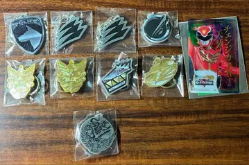 슈퍼 전대전 글리터 아크릴 키링 묶음 판매